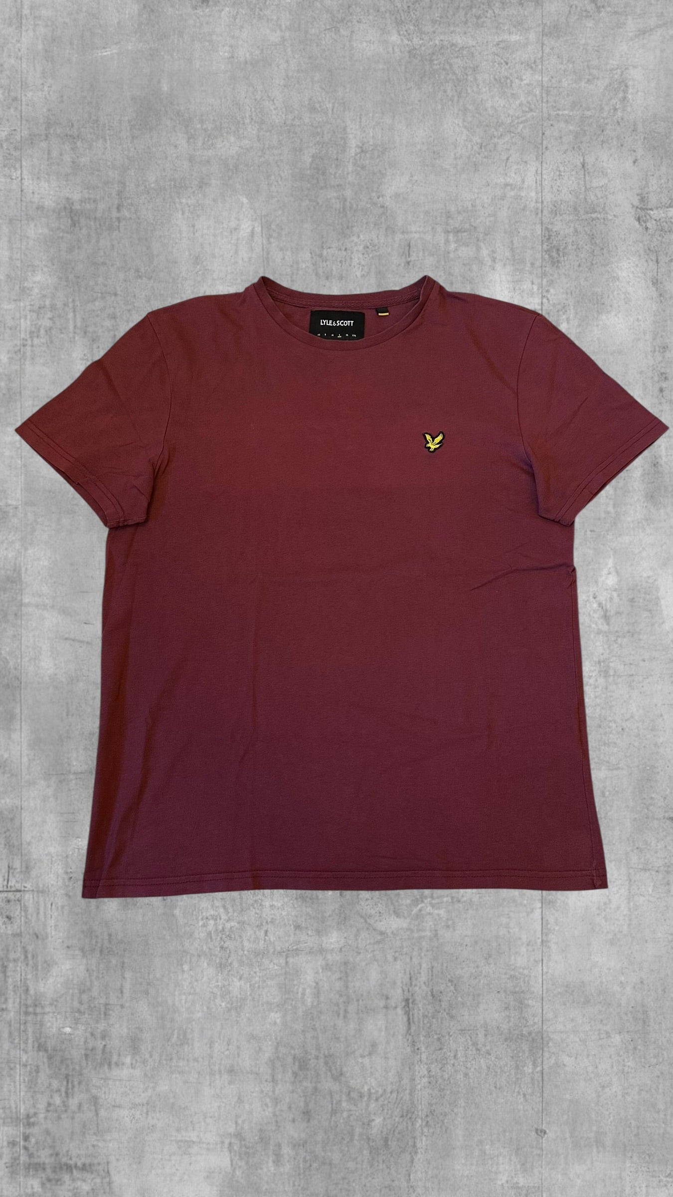 Lyle & Scott T shirt Tee Weinrot L
