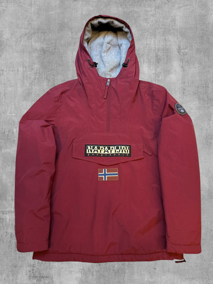 Napapijri Jacke Windbreaker gefüttert Weinrot M