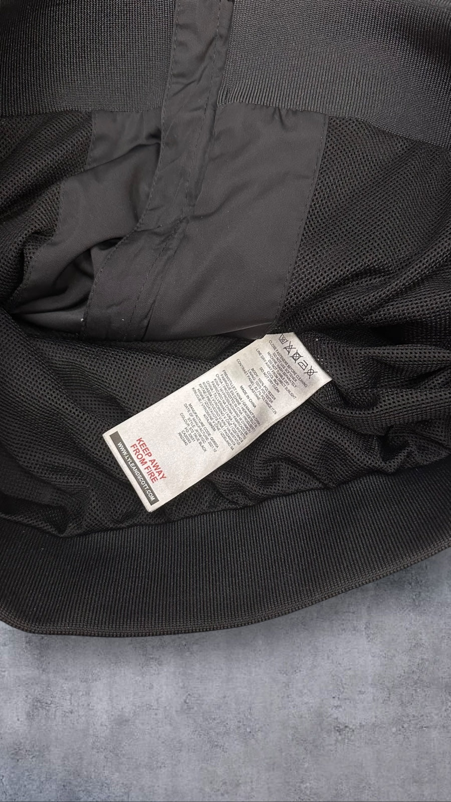 Lyle & Scott Bomberjacke Schwarz S