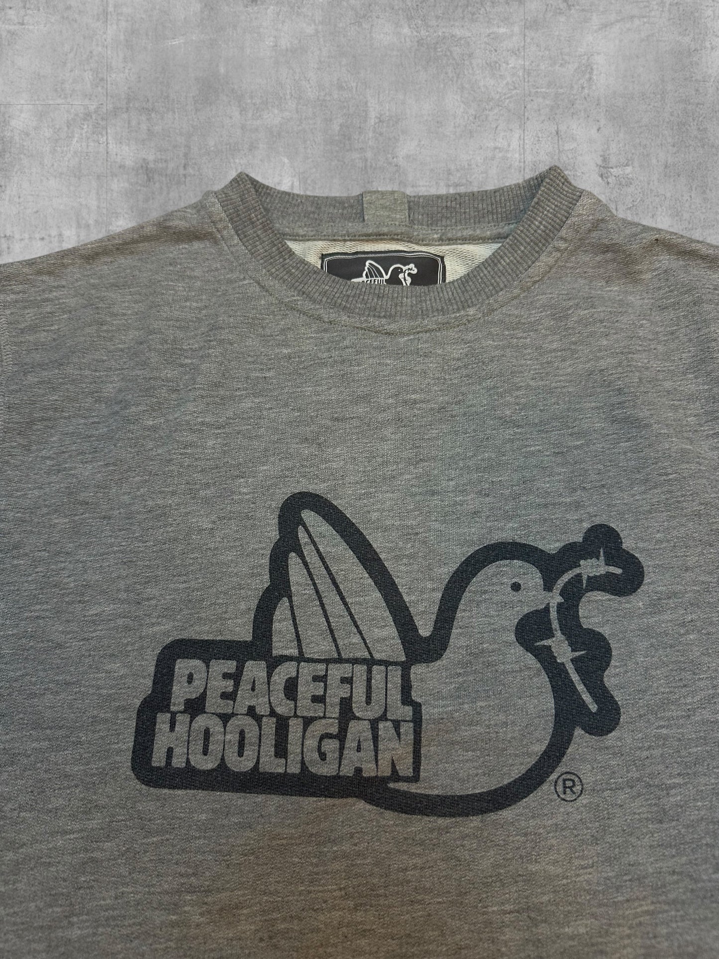 Peaceful Hooligan Sweatshirt Grau M