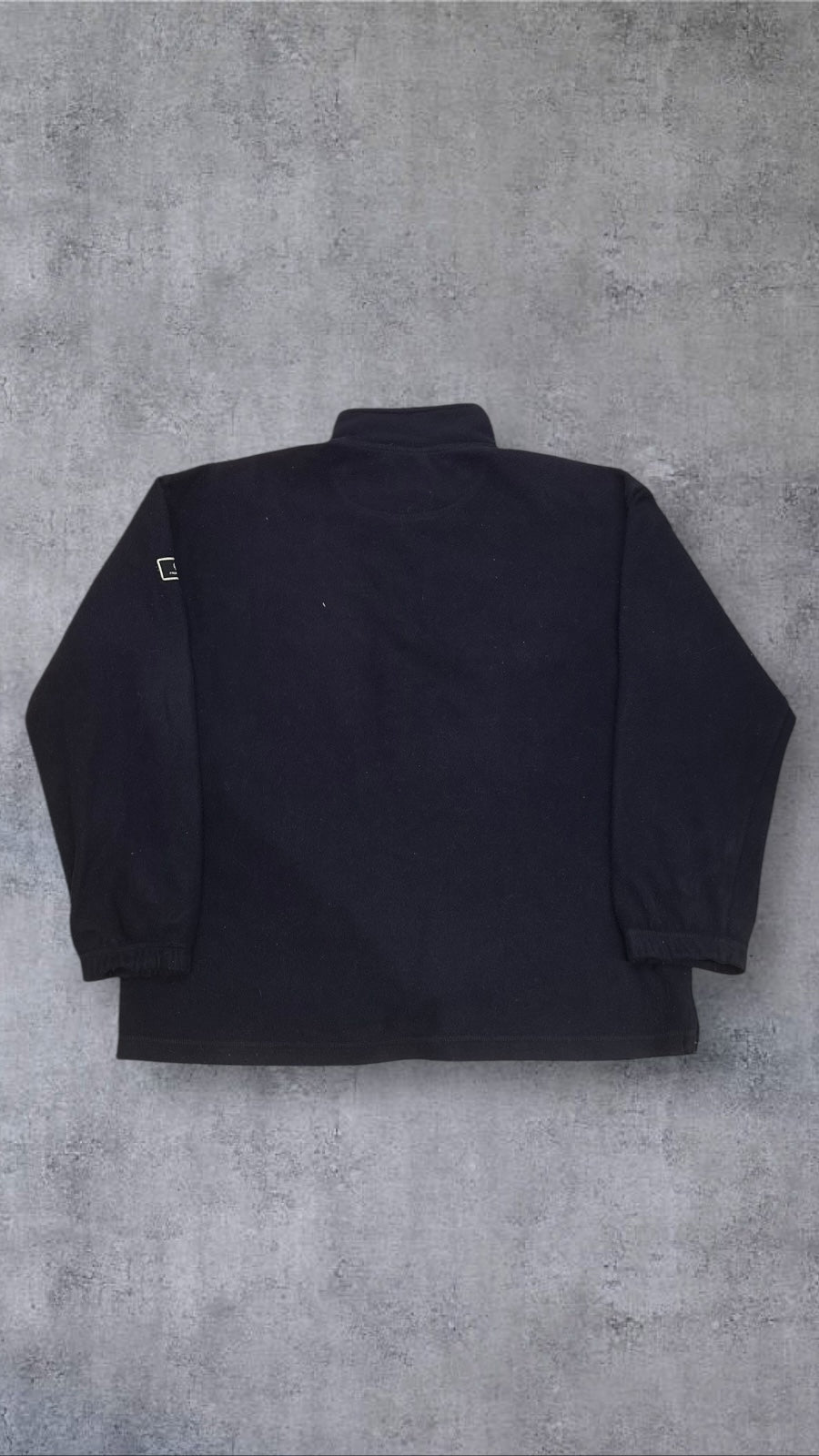 Fred Perry Fleece Half Zip Sweatshirt M Navy Blau