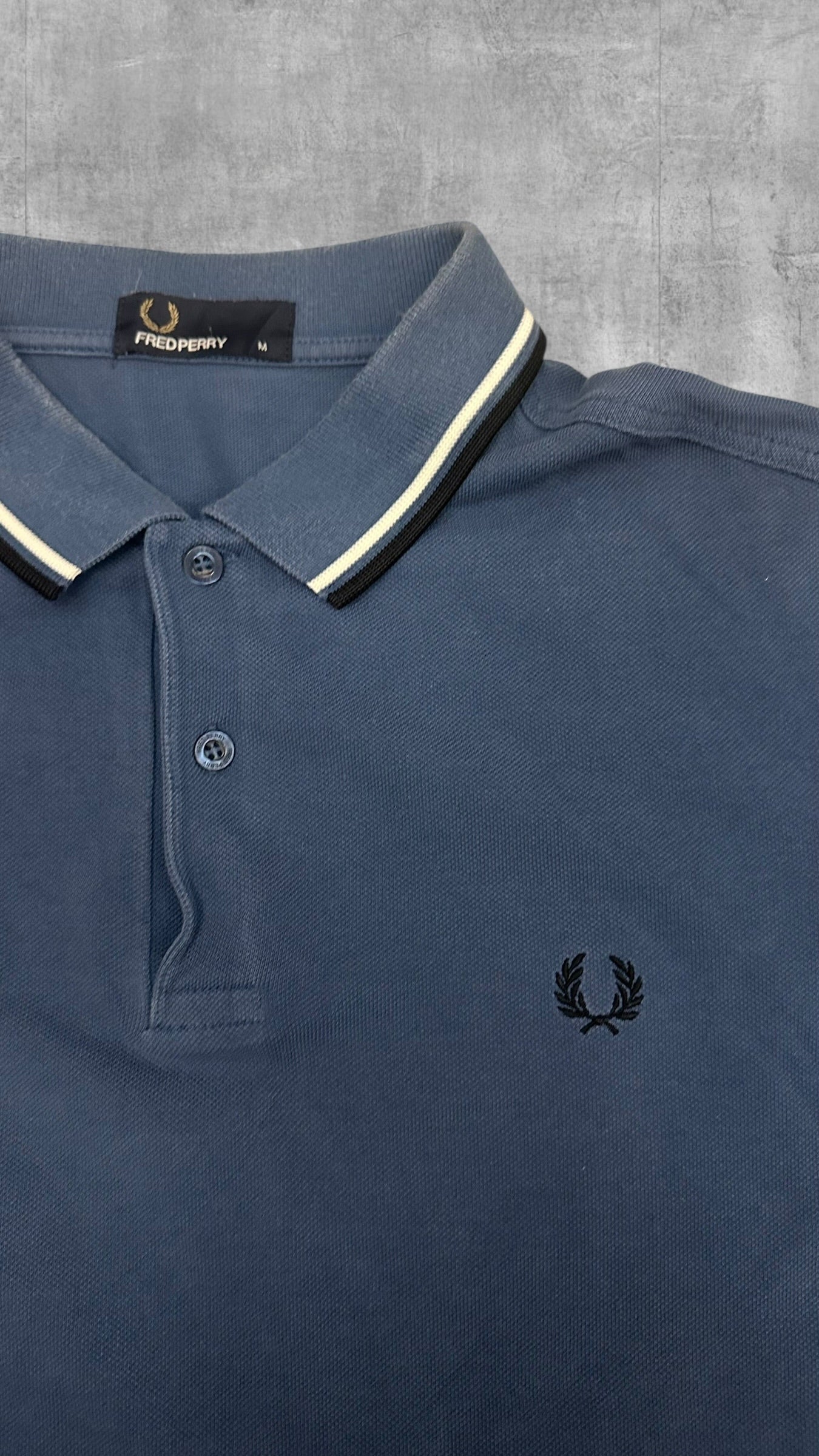 Fred Perry Polo Hemd Navy Blau M