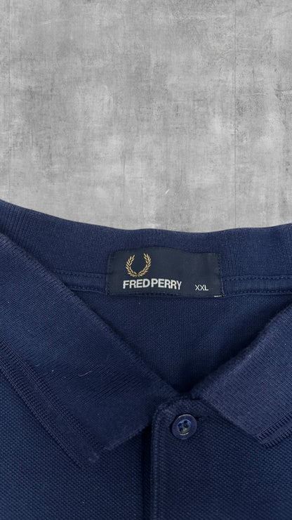 Fred Perry Polo Shirt Navy Blau XXL