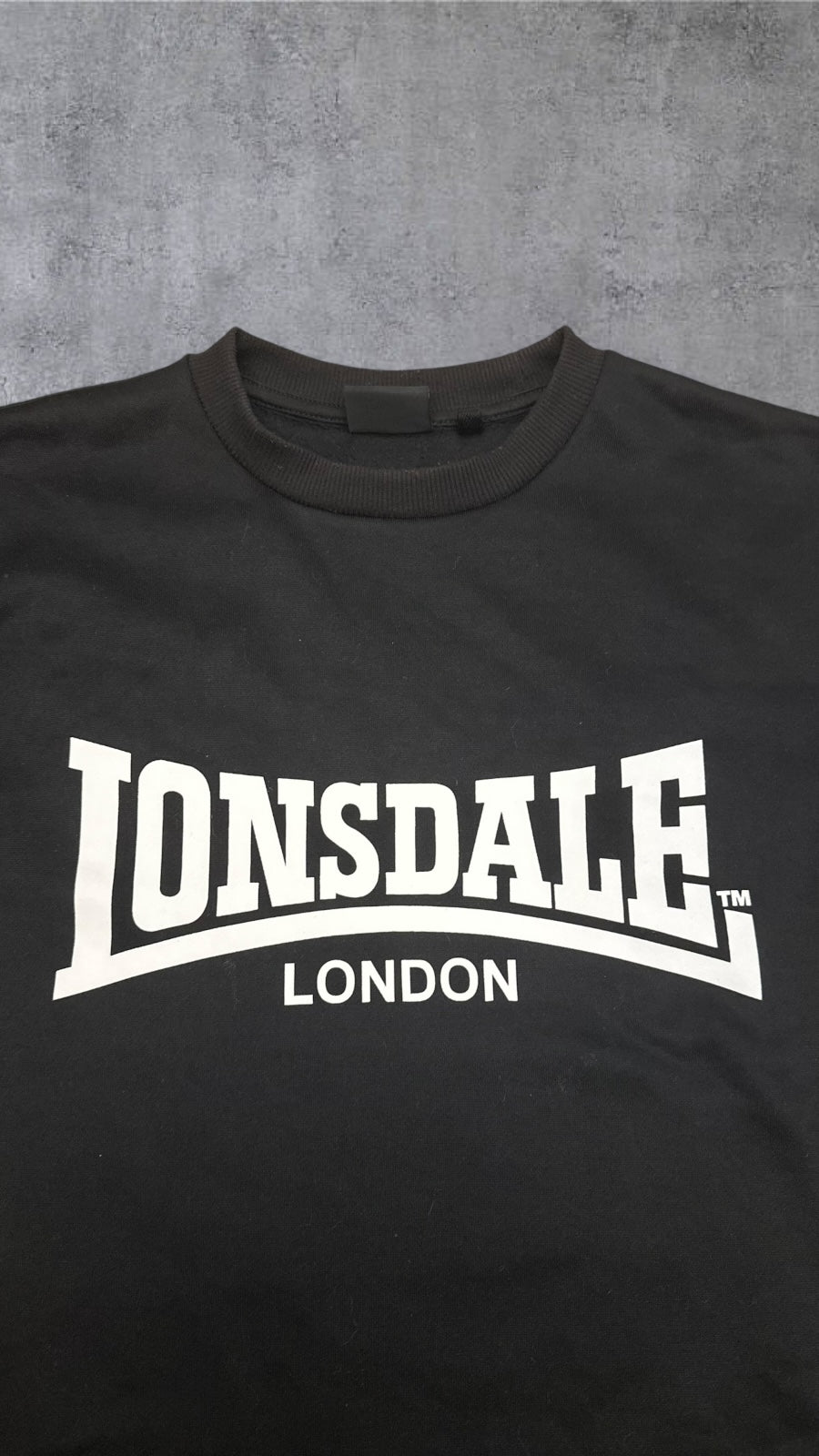 Londsdale London Sweatshirt Schwarz XL