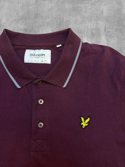 Lyle & Scott Polo Bordeaux XL