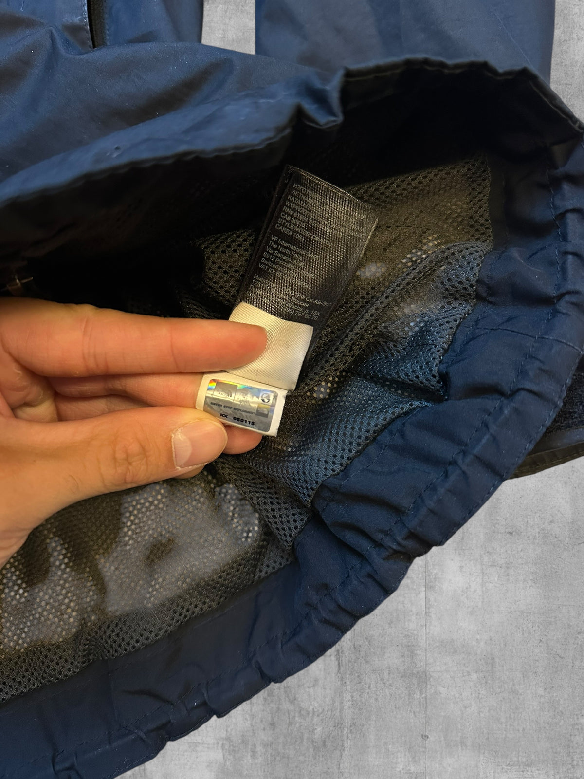 The North Face Regenjacke Schwarz M