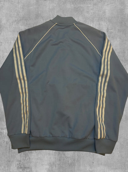 Adidas Firebird Trainingsjacke Babyblau Weiß L