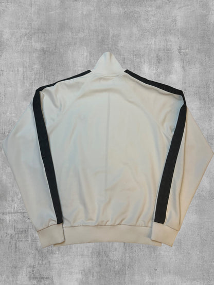 Fred Perry Trainingsjacke Taped Weiß Schwarz S