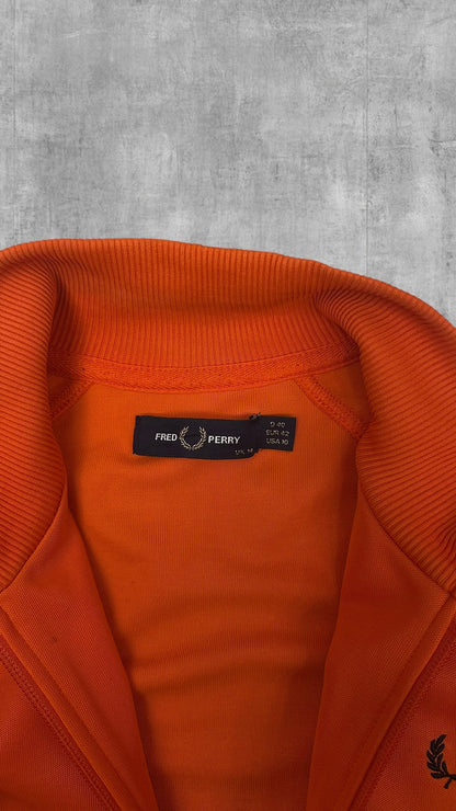 Fred Perry Trainingsjacke Taped Orange S - M