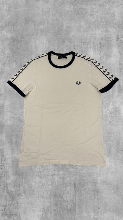 Fred Perry T-shirt Taped Weiß S