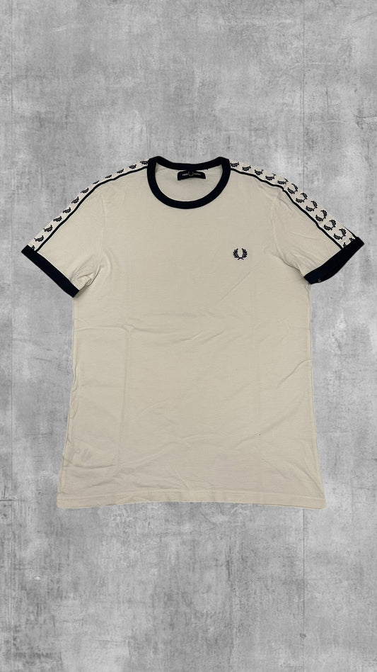 Fred Perry T-shirt Taped Weiß S