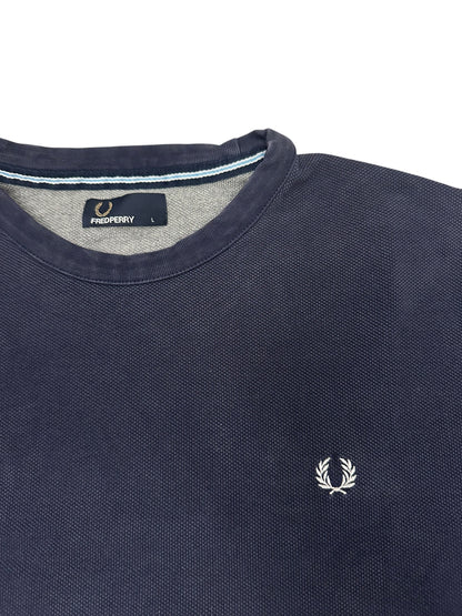 Fred Perry Sweatshirt Navy Blau L