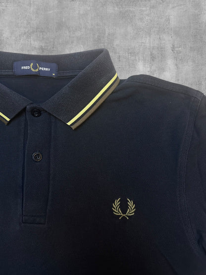 Fred Perry Polo Shirt Black Bronze M