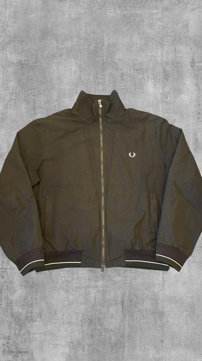 Fred Perry Bomberjacke Übergangsjacke Grau L