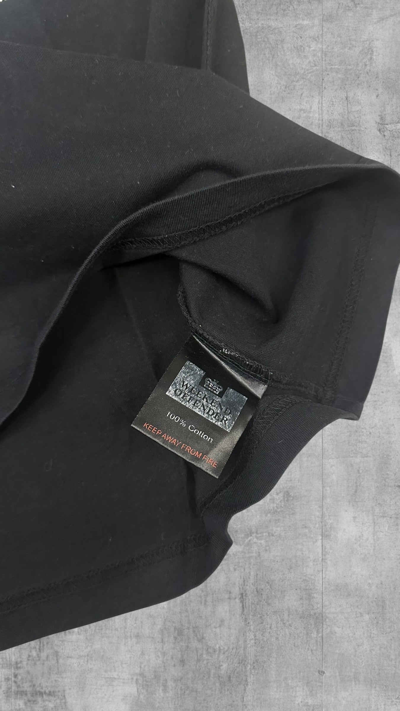 Weekend Offender T-shirt Schwarz Weiß S