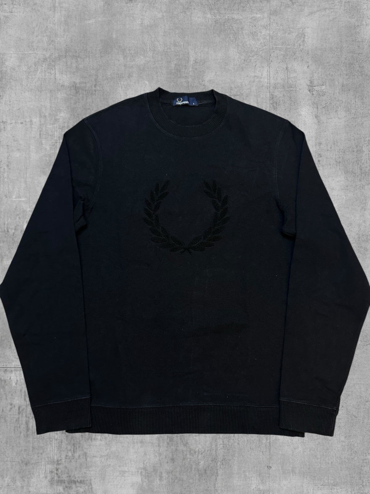 Fred Perry Sweatshirt Schwarz S