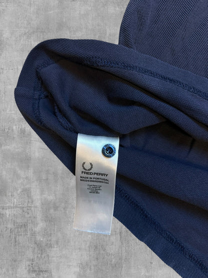 Fred Perry Polo Shirt Navy Blau XL slim Fit