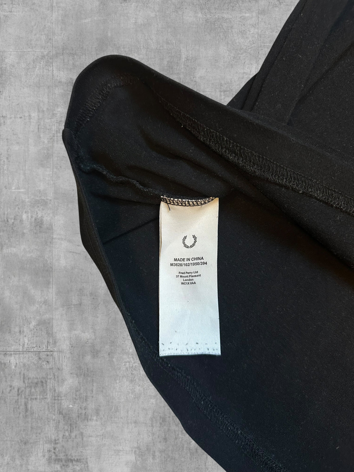 Fred Perry special T-Shirt Schwarz Türkis M