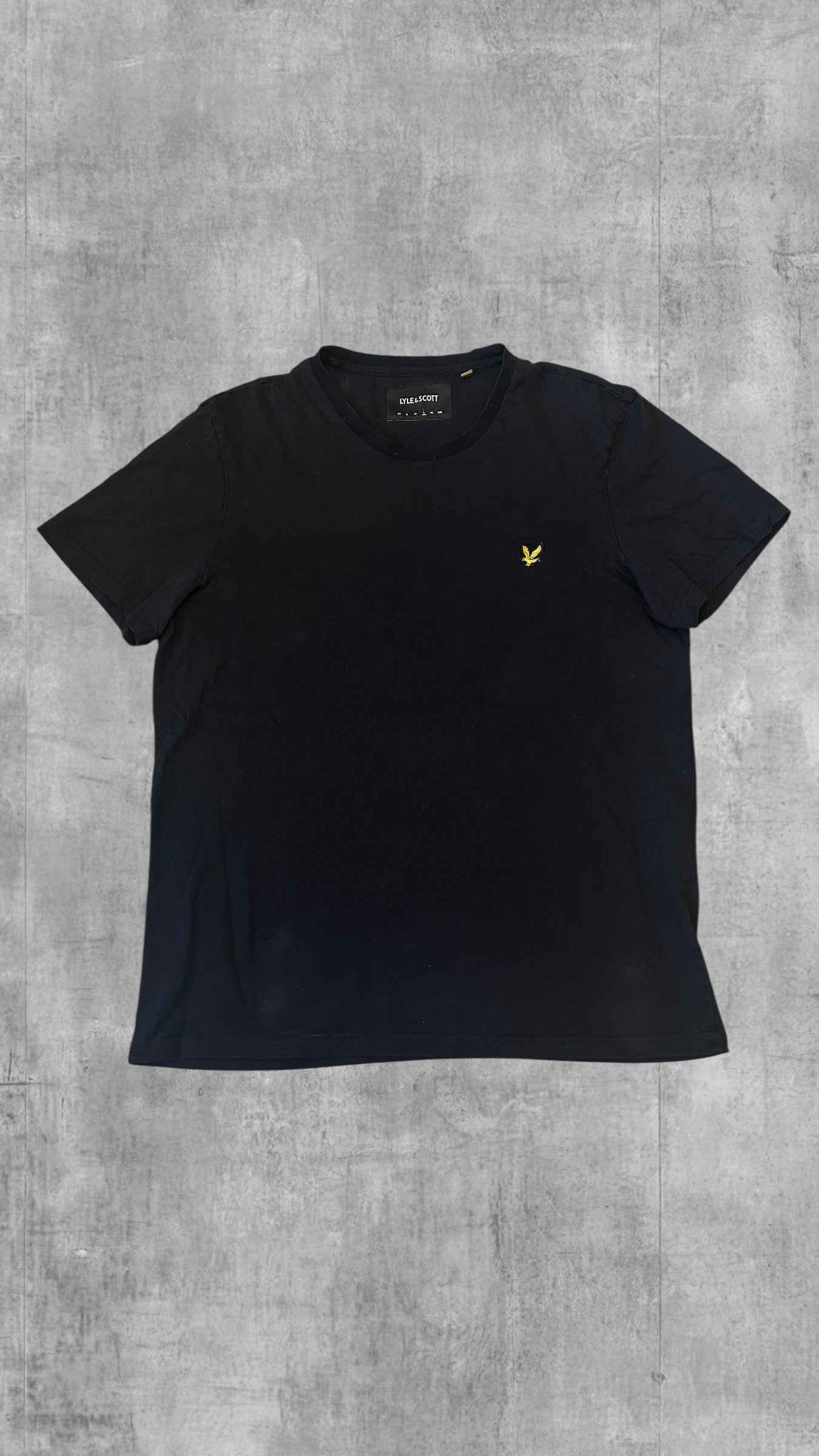 Lyle & Scott T shirt Tee Schwarz L