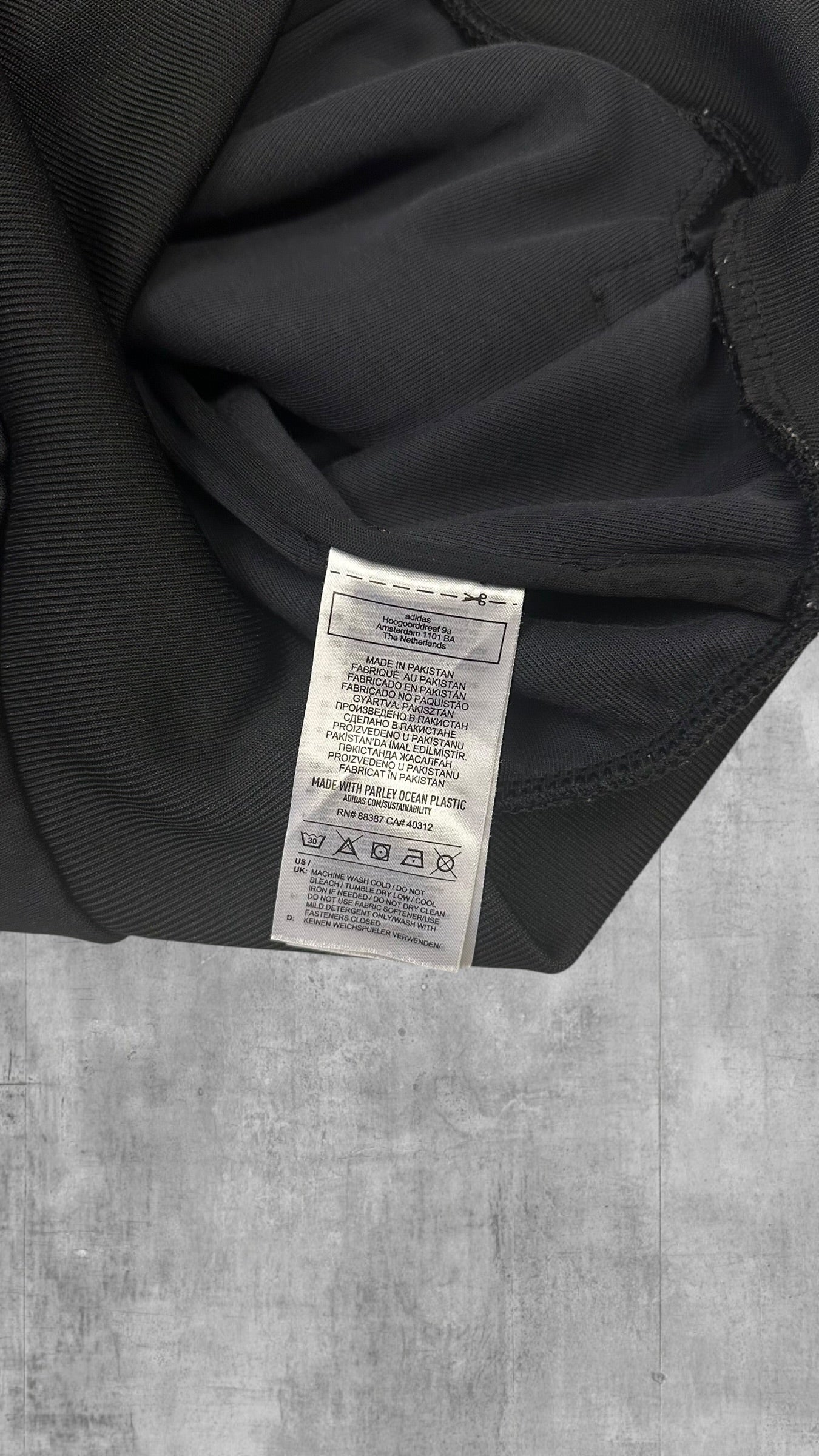 Adidas Firebird Trainingsjacke Schwarz Weiß S
