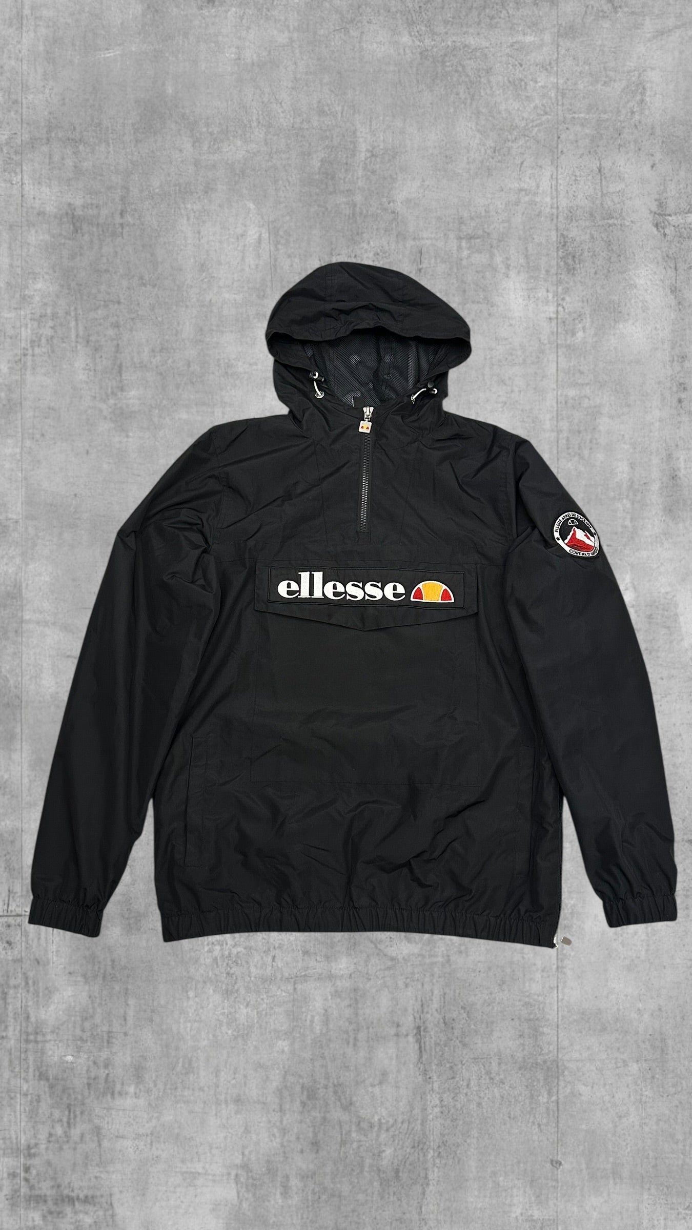 Ellesse Windbreaker Schwarz M