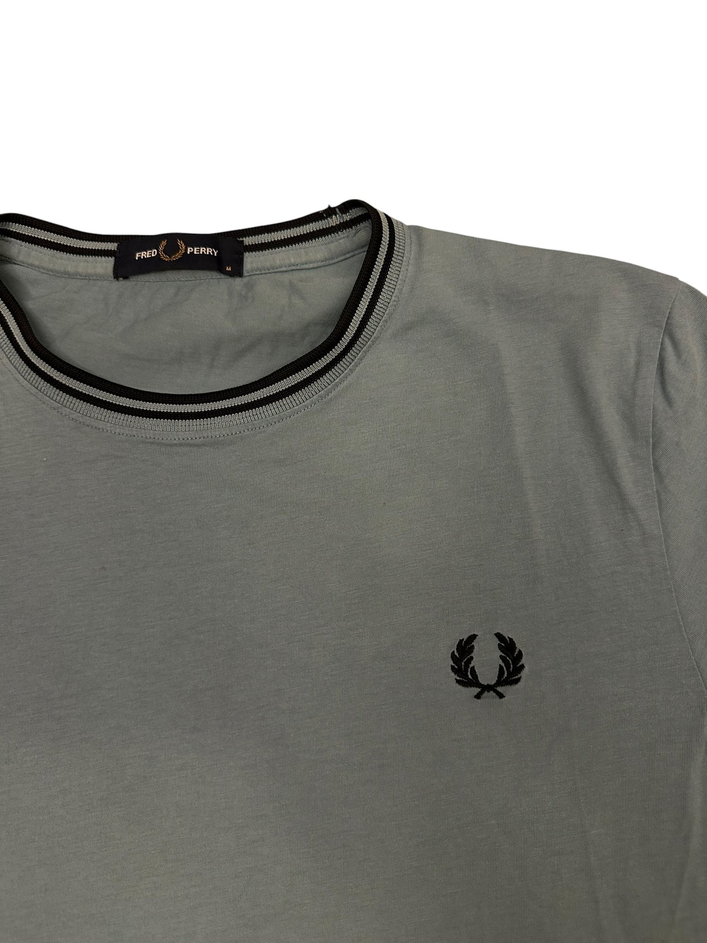 Fred Perry T-shirt Türkis Schwarz M