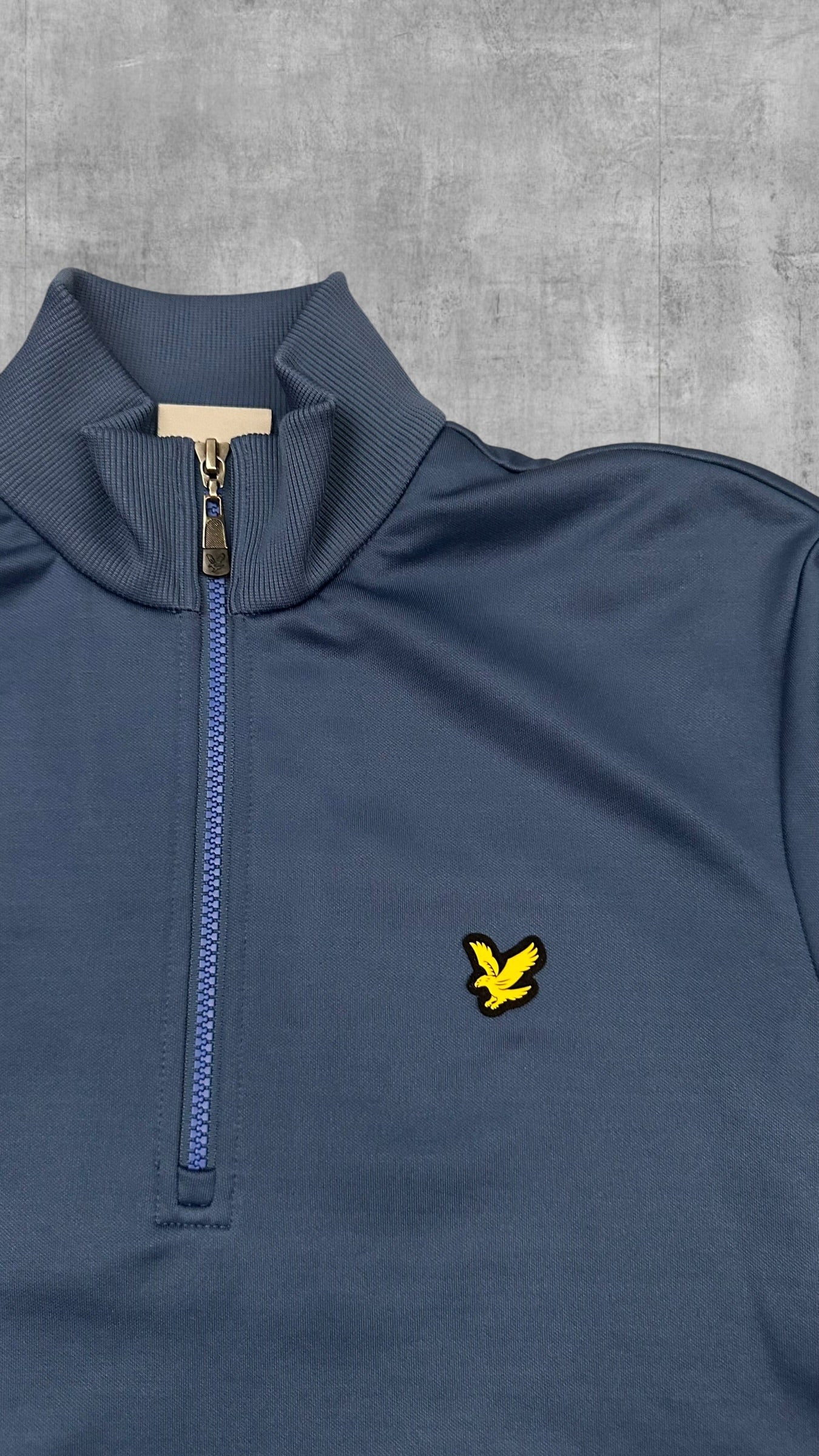 Lyle & Scott Half / Quarter Zip Pullover Navy Blau S