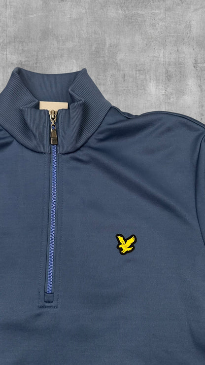 Lyle & Scott Half / Quarter Zip Pullover Navy Blau S