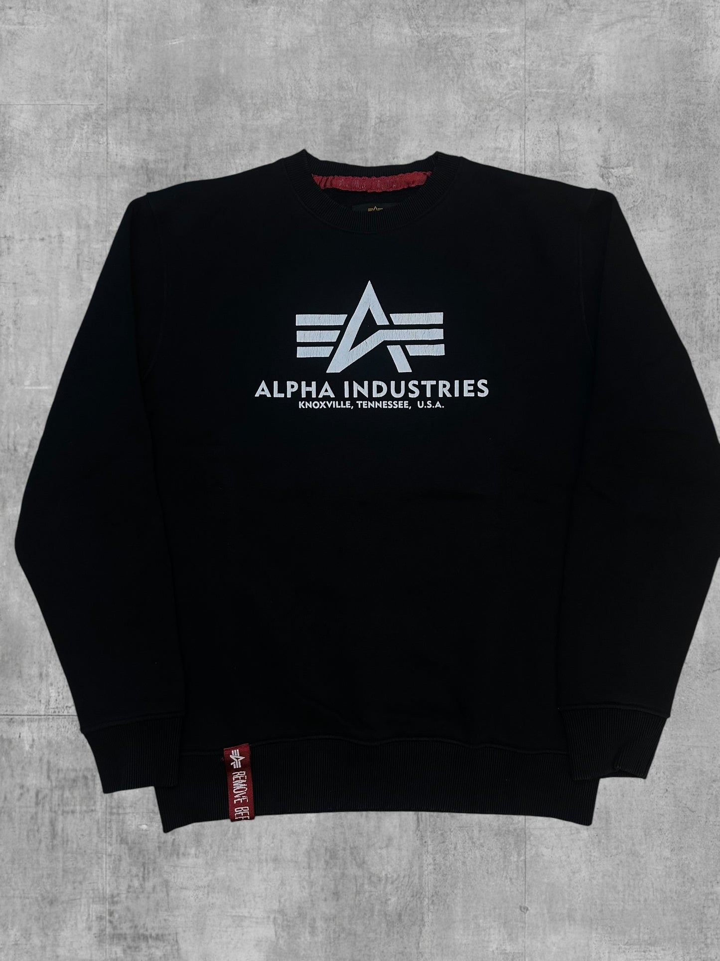 Alpha Industries Sweatshirt Schwarz M