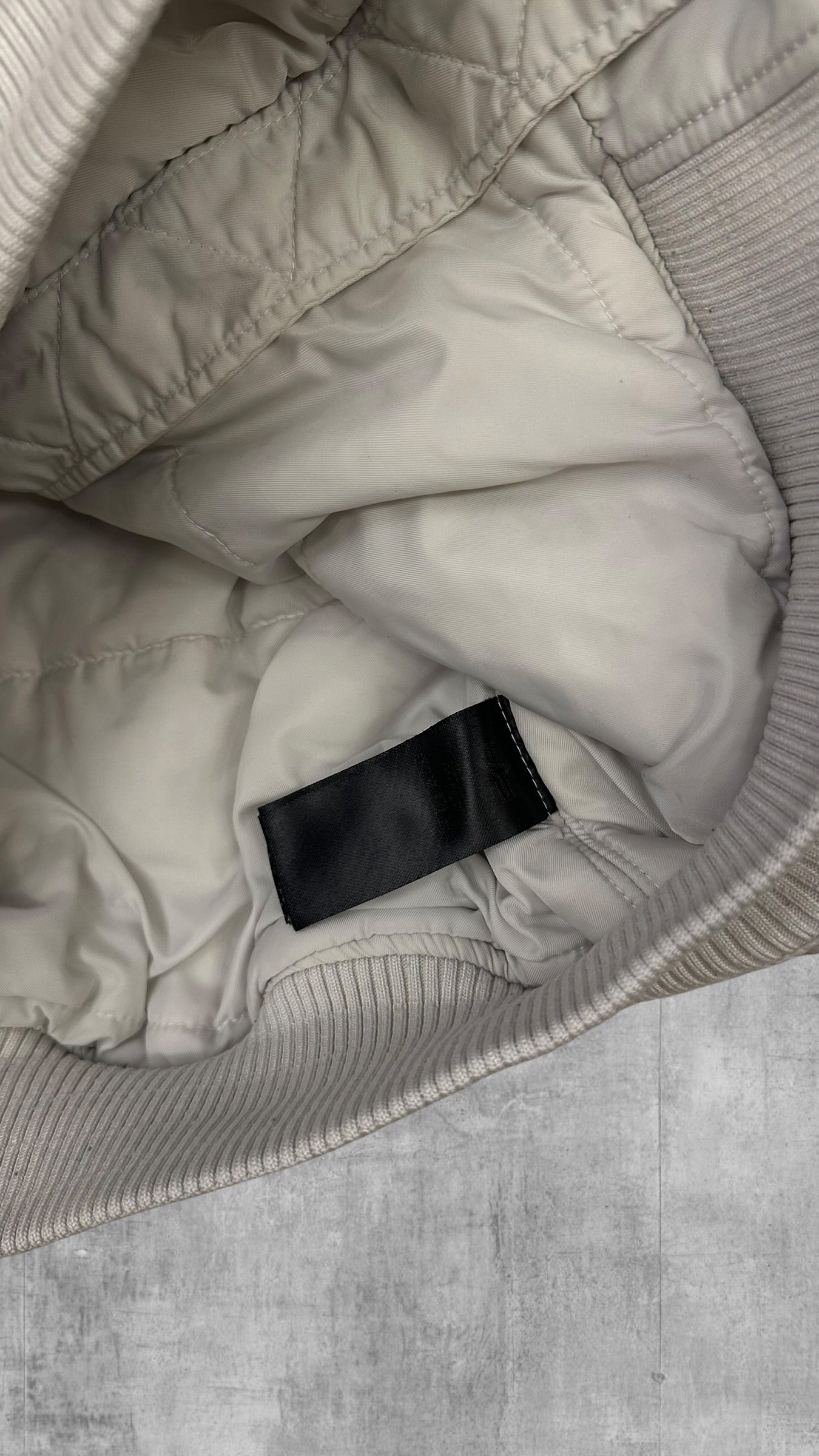 Alpha Industries Bomberjacke Weiß S