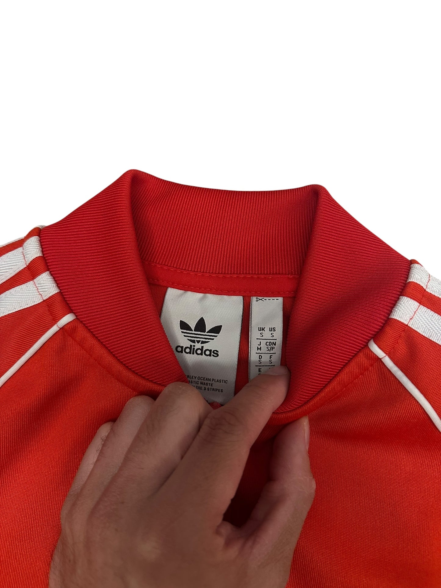 Adidas Firebird Trainingsjacke Rot Weiß S
