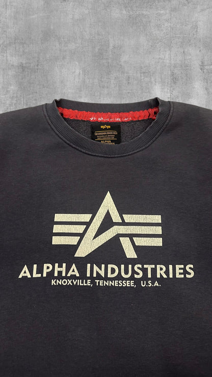 Alpha Industries Sweatshirt Grau M