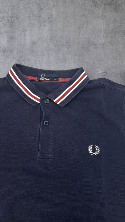 Fred Perry Polo Shirt Navy Blau M