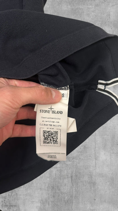 Stone Island Polo Shirt Schwarz S Slim Fit