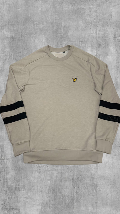 Lyle & Scott Sweatshirt Creme Weiß L
