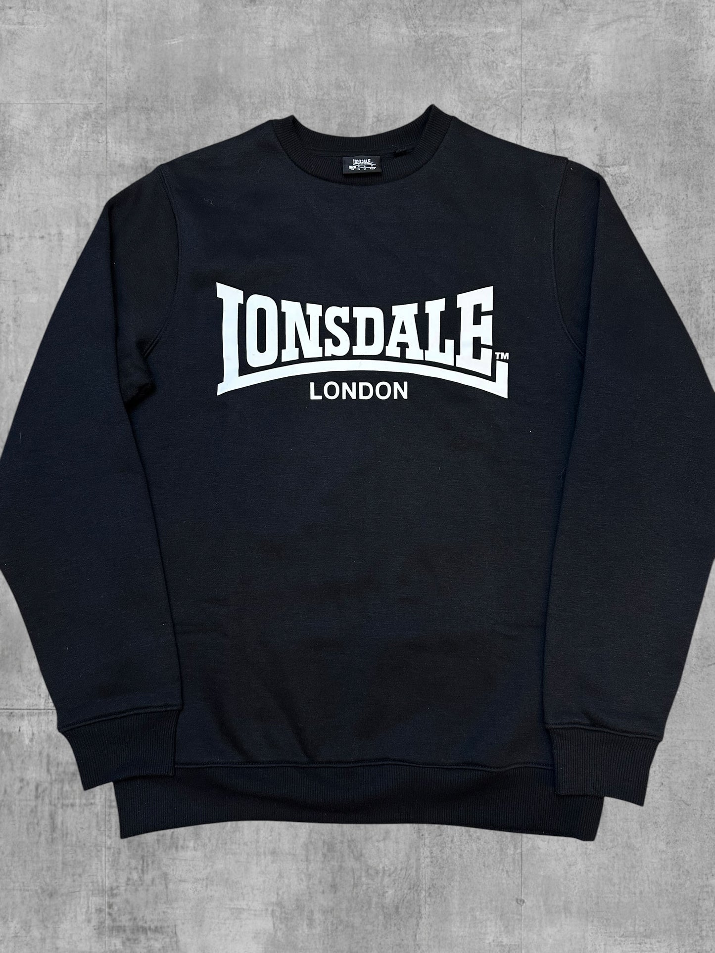Lonsdale London Sweatshirt Schwarz S