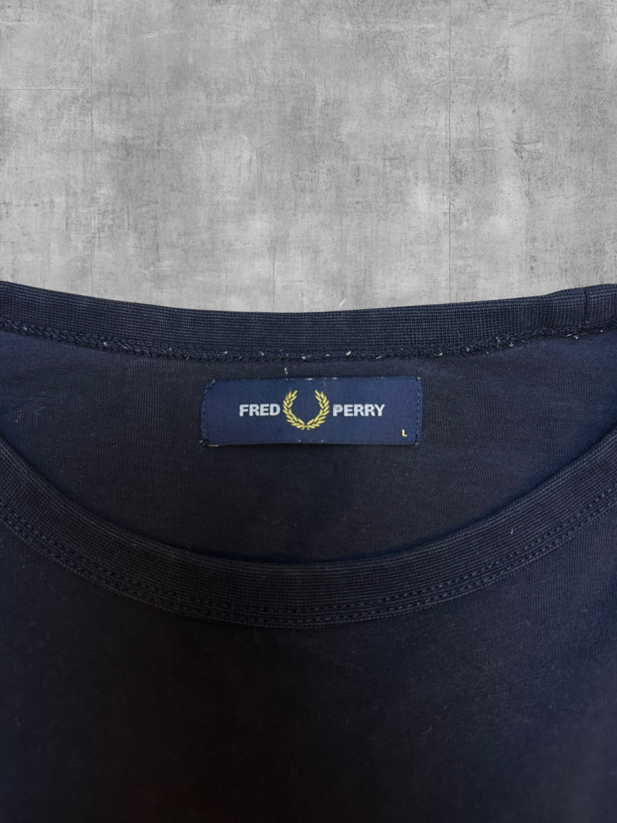 Fred Perry T-shirt Schwarz Weiß L