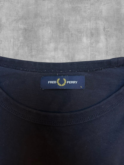 Fred Perry T-shirt Schwarz Weiß L