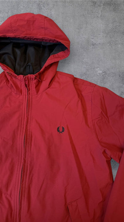 Fred Perry Regenjacke Weinrot Bordeaux S