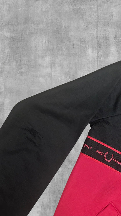 Fred Perry Trainingsjacke Taped Zip Jacke Frauengröße S
