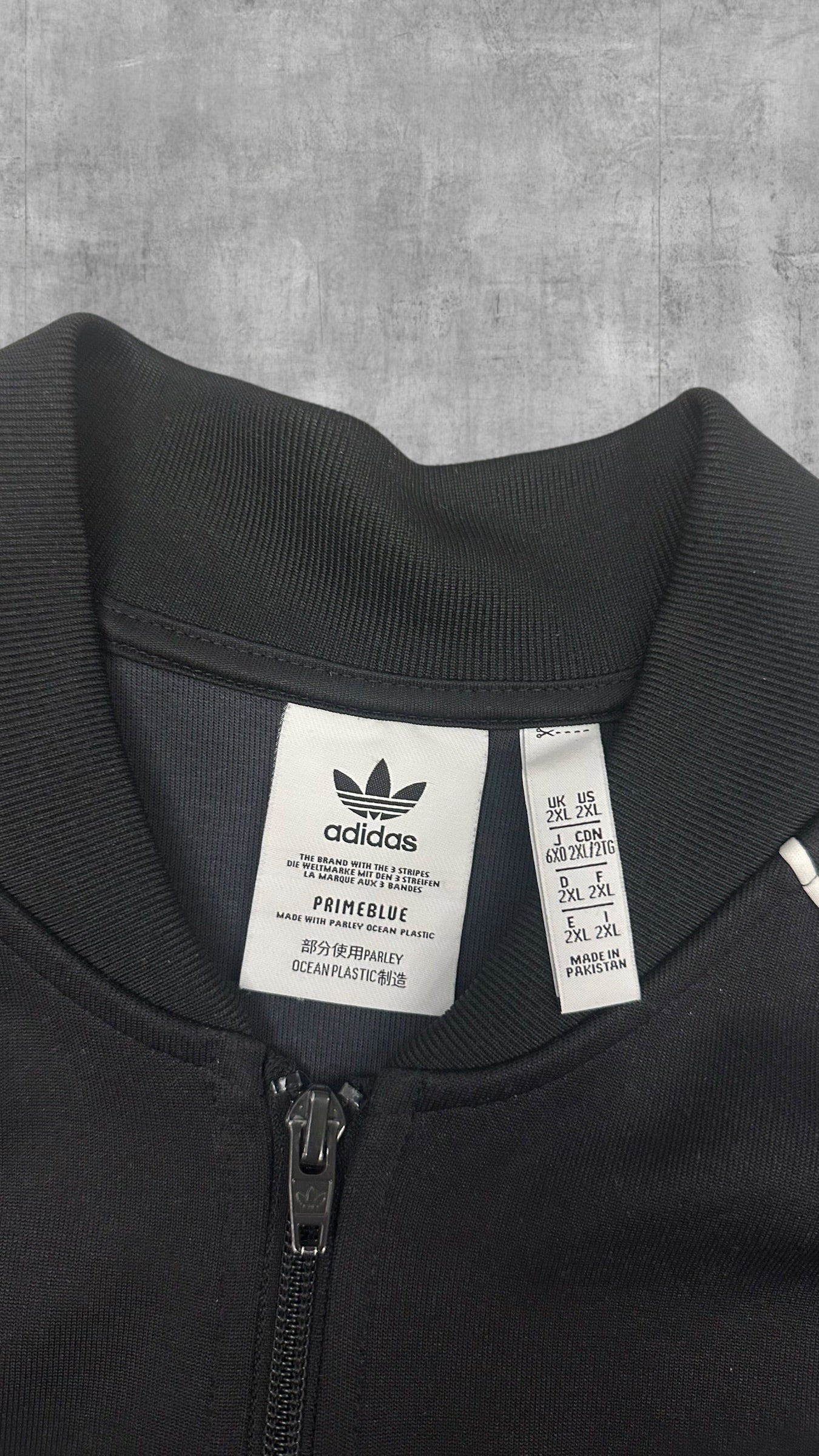 Adidas Firebird Trainingsjacke Schwarz XXL