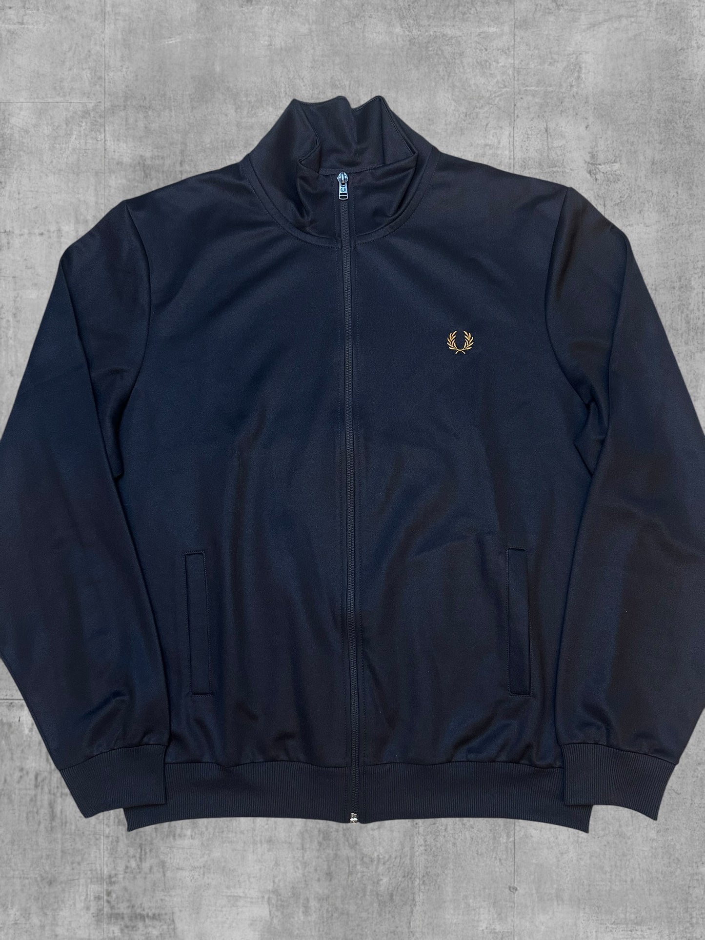 Fred Perry Trainingsjacke Dunkelgrau XL