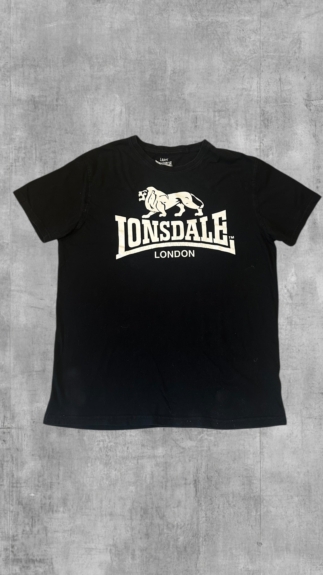 Lonsdale London T-Shirt Schwarz L