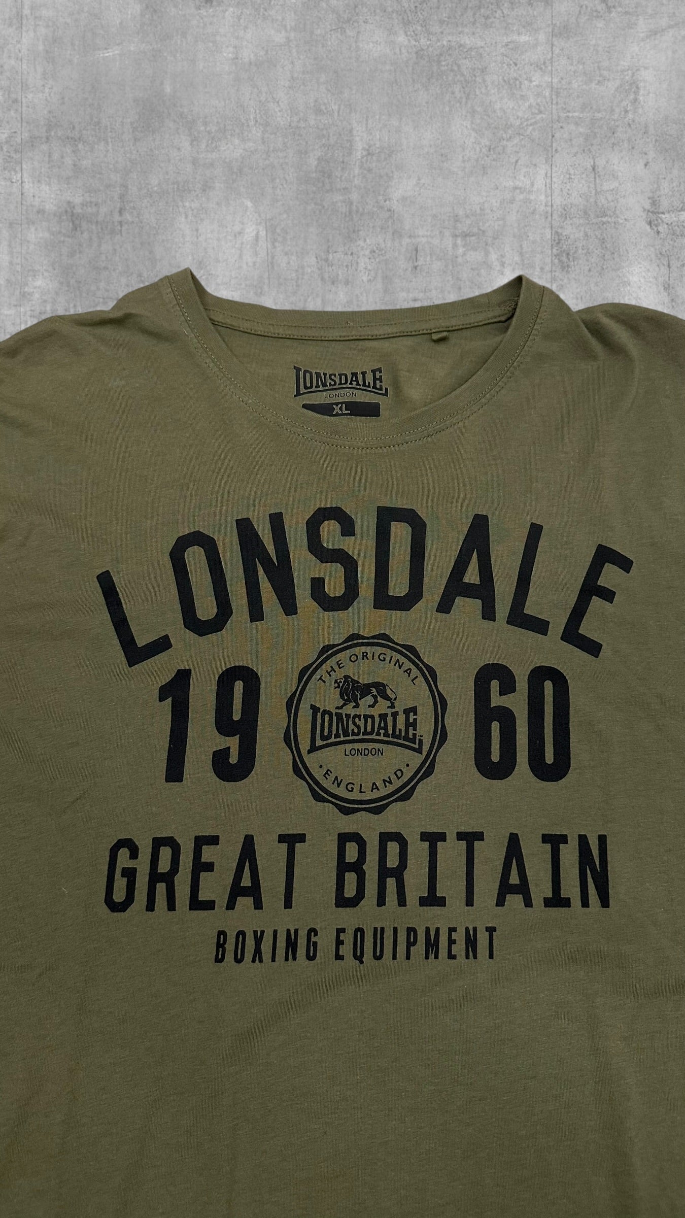 Lonsdale London T-Shirt Khaki XL