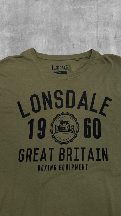 Lonsdale London T-Shirt Khaki XL