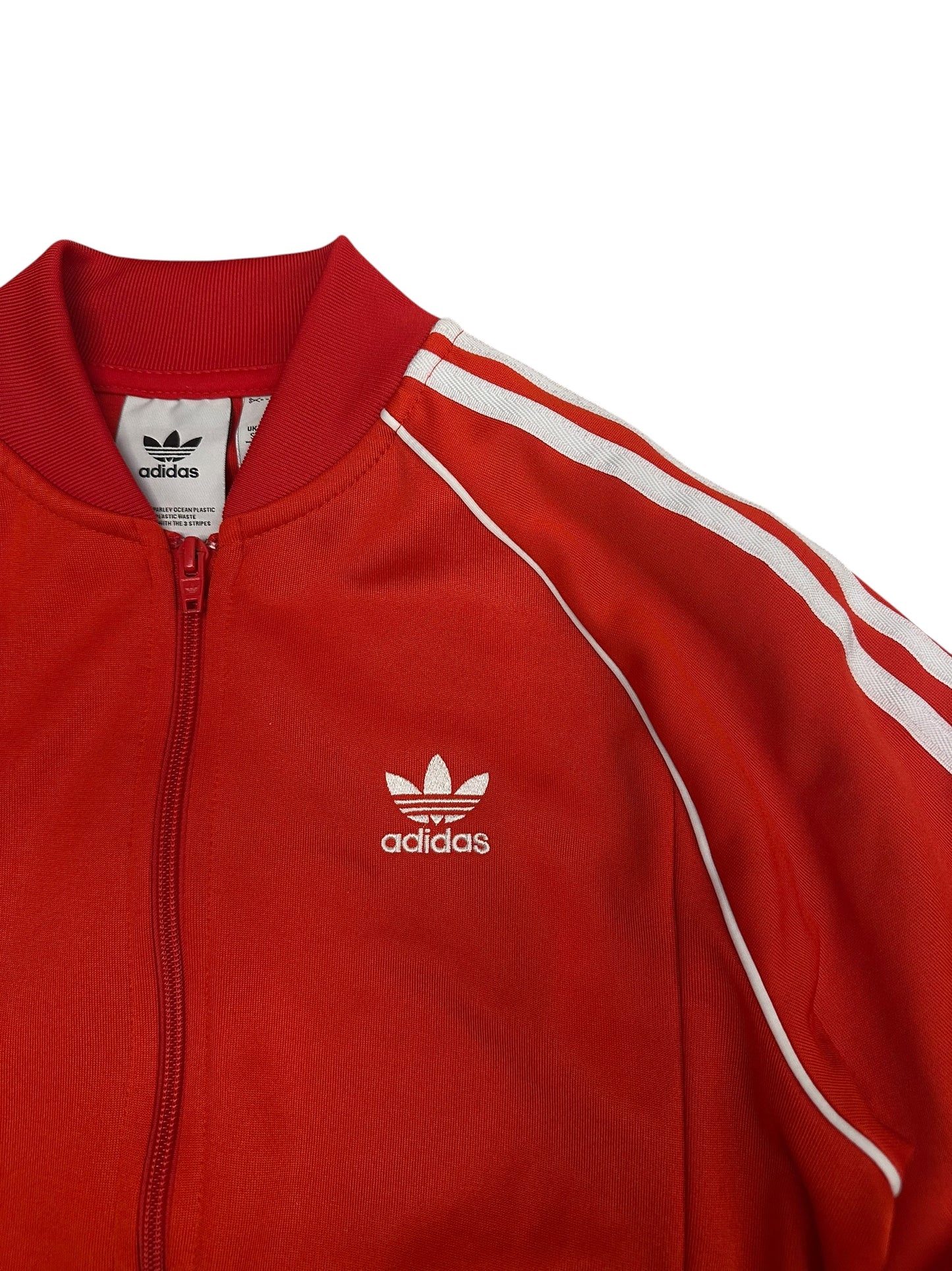 Adidas Firebird Trainingsjacke Rot Weiß S