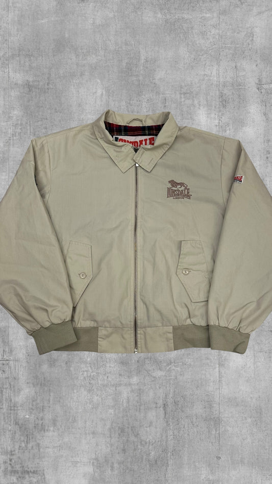 Lonsdale London Harrington Jacke Creme Weiß M