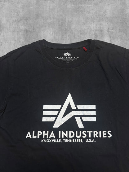 Alpha Industries T-Shirt Schwarz S