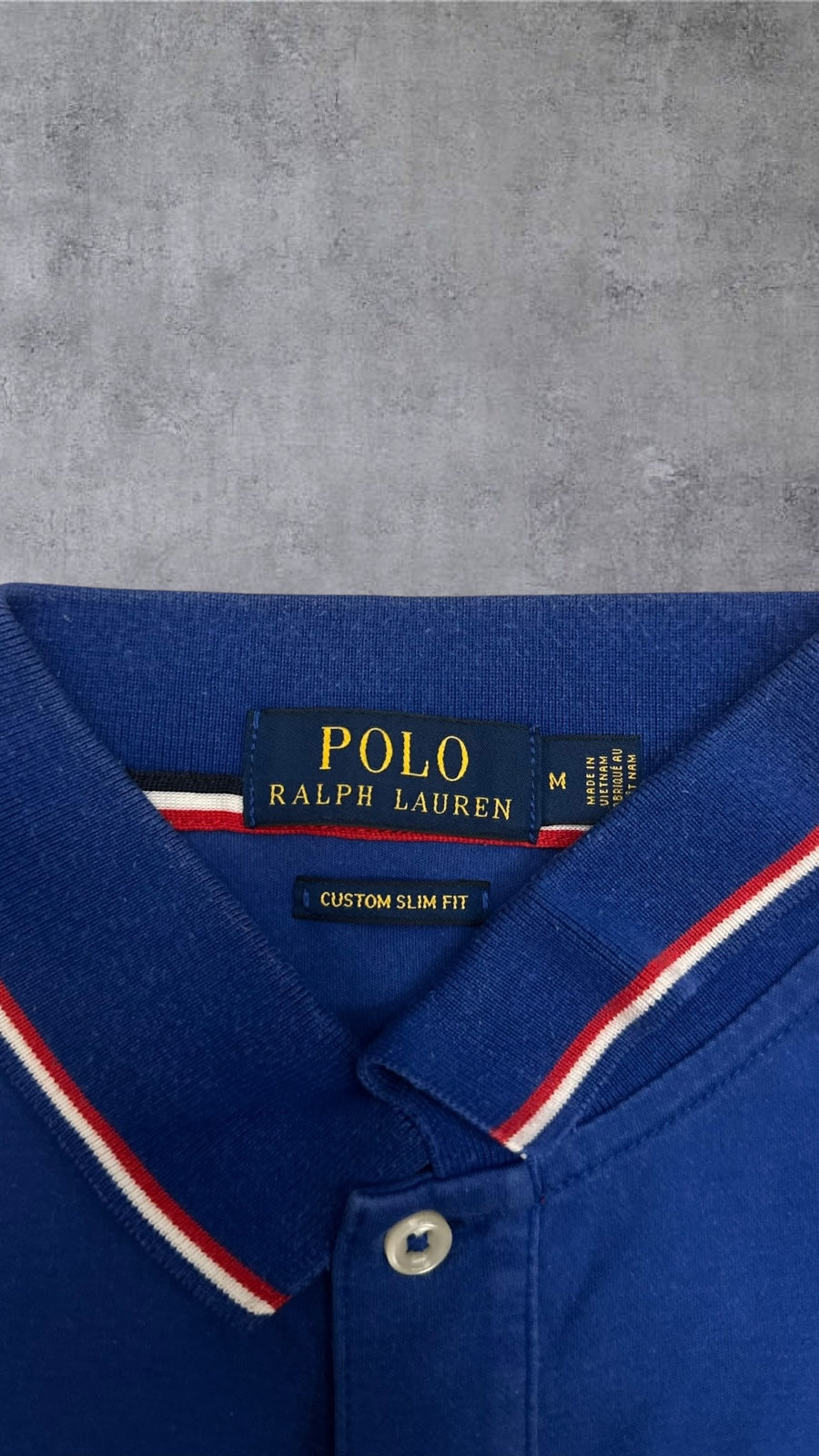 Polo Ralph Lauren Polo Shirt Blau M Slim Fit