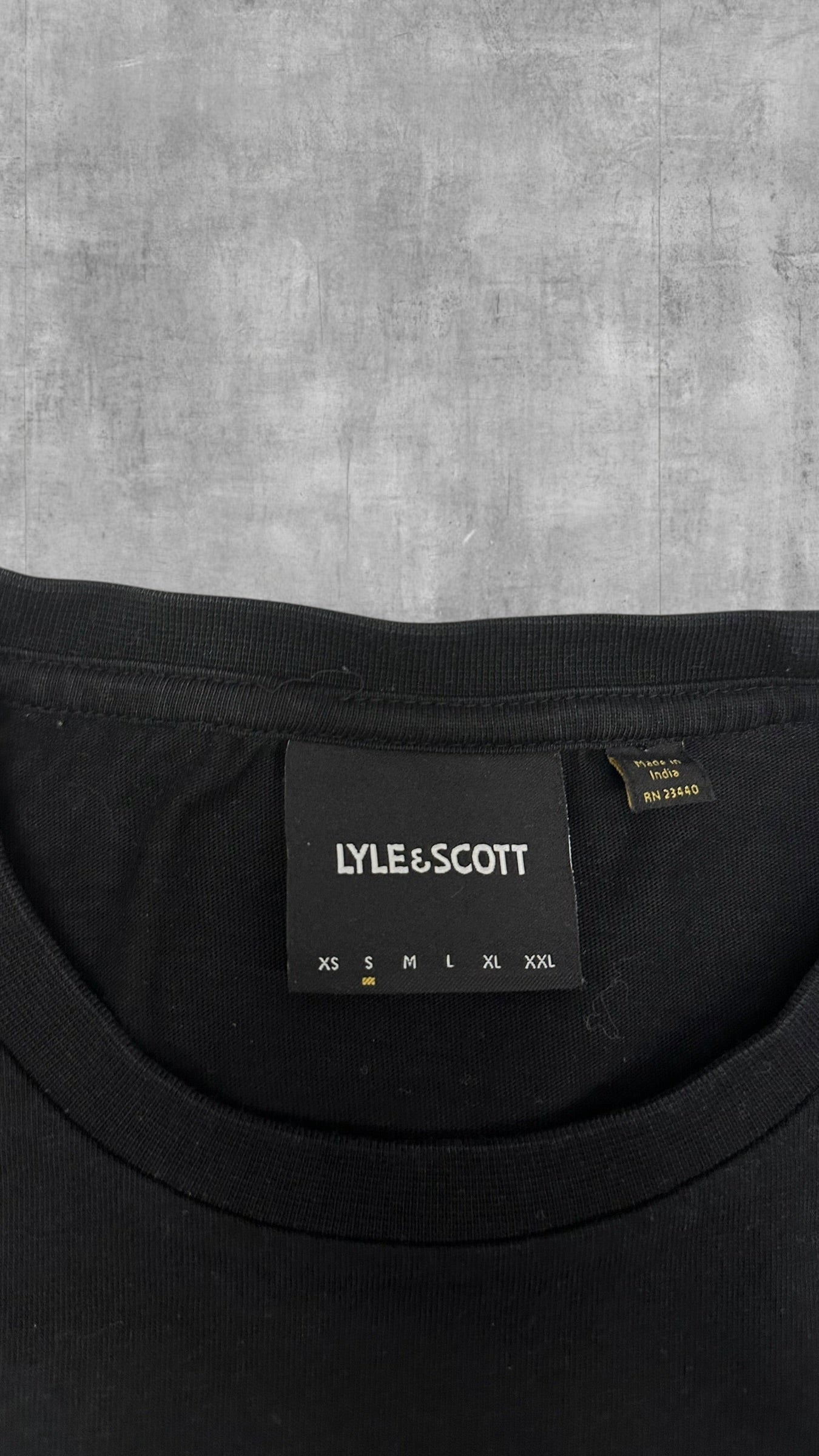 Lyle & Scott T-shirt Schwarz S